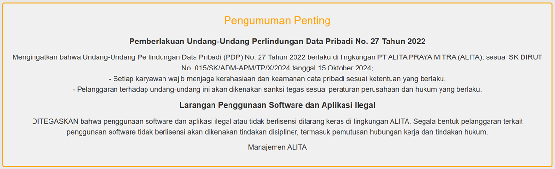 Pengumuman